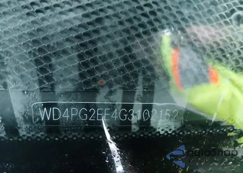 2016 Mercedes-Benz Metris z USA, uszkodzony, nr VIN WD4PG2EE4G3102152